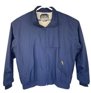 Zero Restriction Goretex Golf Jacket Men's XL Navy Full Zip ***NICE***